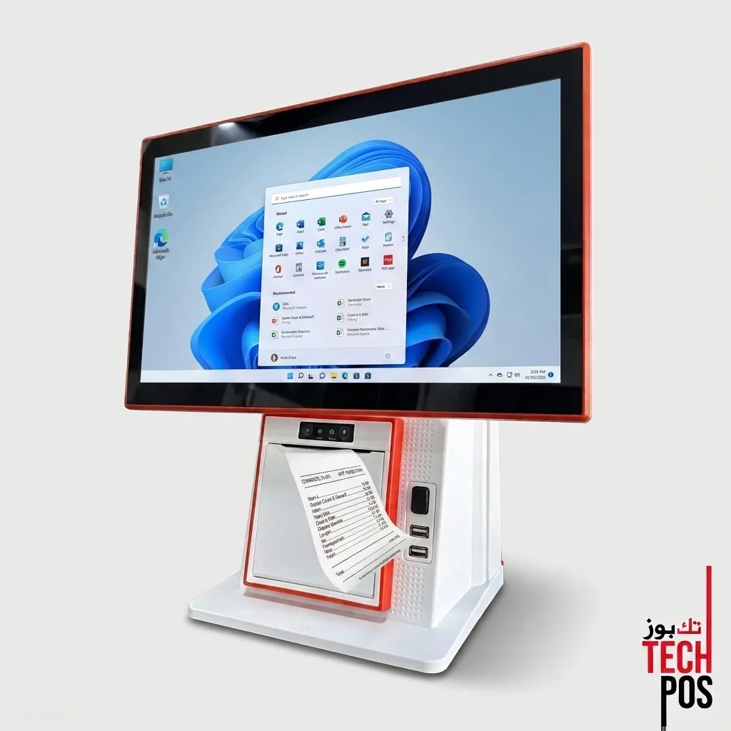 PC ALL IN ONE ENIGMA 4RAM/128SSD I3 4ER TACTIL 15.6P DOUBLE AFFICHEUR AVEC IMPRIMANTE EN-156