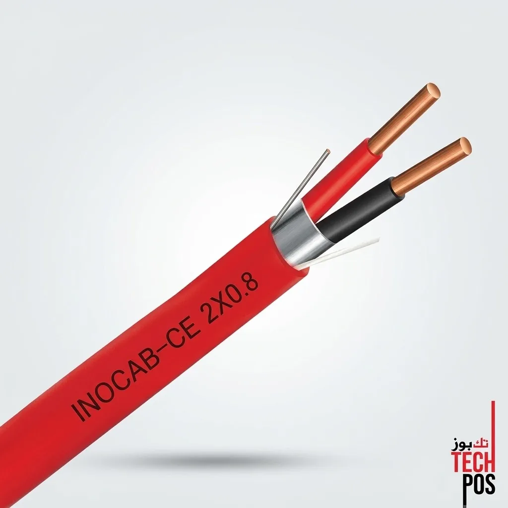 CABLE ANTI INCENDIE ROUGE